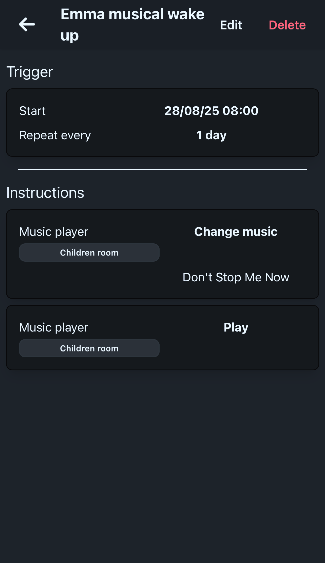Screenshot emma-musica-wakeup
